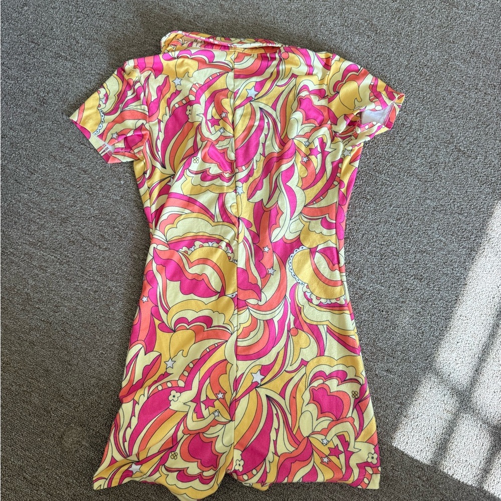 Y2K Romper Jumpsuit - Picture 2 of 5